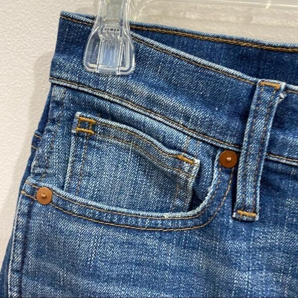 Madewell 10" High-Rise Skinny Jeans: Cutout Tulip Hem Edition - Picture 6 of 11